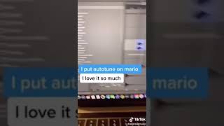 AutoTune on Mario