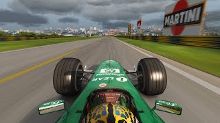 F1 Old Interlagos Layout (1975) - Eddie irvine Onboard | Assetto Corsa