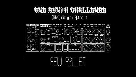 #OneSynthChallenge / Behringer Pro-1