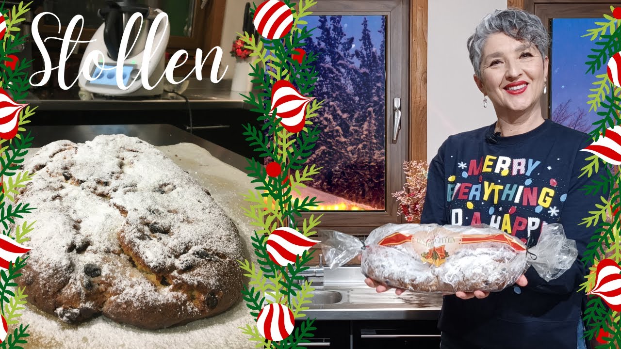 🎄 STOLLEN 🤶 RECETA DE NAVIDAD ALEMANA 🎄 con Thermomix® 🤶 #tm6  #tm5  #tm31