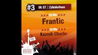 Sommerbühne Bernkastel-Kues #3 | 6.7.2023 | Zylinderhaus | KOZMIK CHARLIE und FRANTIC - CLASSIC ROCK
