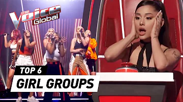 Best GIRL GROUPS of all time on The Voice