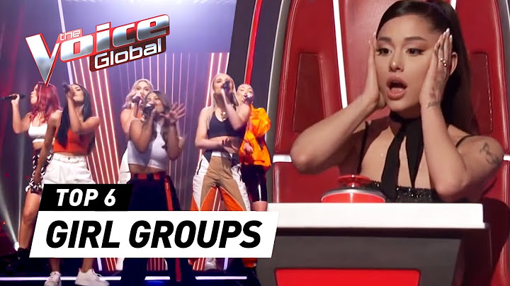 Best GIRL GROUPS of all time on The Voice