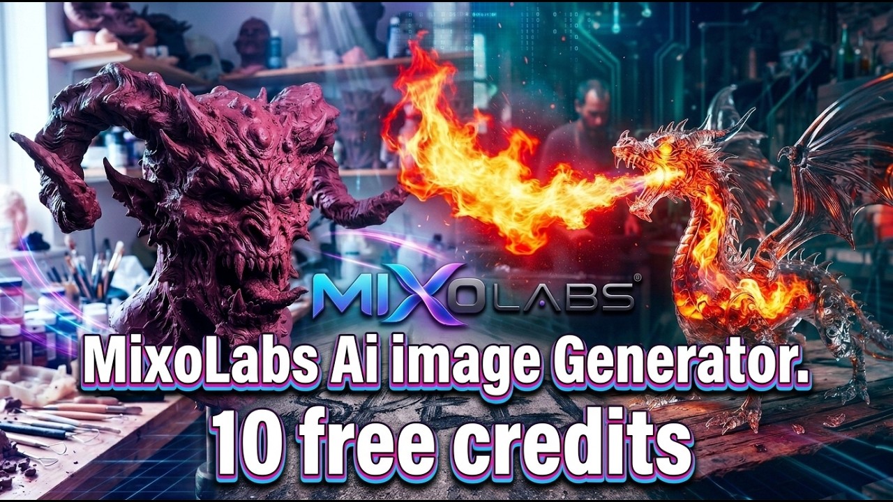 I Built My Own AI Image Generator — See What MixoLabs Can Create