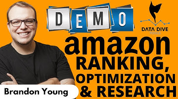 Brandon Young Amazon Tool Data Dive - Live Demo | Amazon Ranking, Optimization and Research