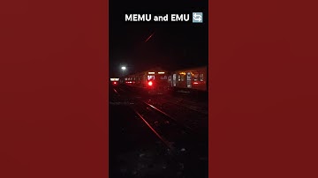 Full form of MEMU and EMU? Comment ✅ #train #railway #shorts #youtube #india