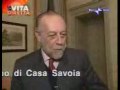 Amedeo di Savoia Aosta alla vita in diretta