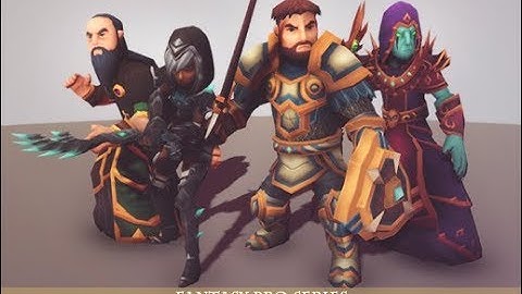 Fantasy Heroes Pack 02 - Unity Character Download