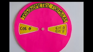 Maths Working Model| Trigonometric Formulas|Trigonometric Identities| Maths Project | Maths Model |