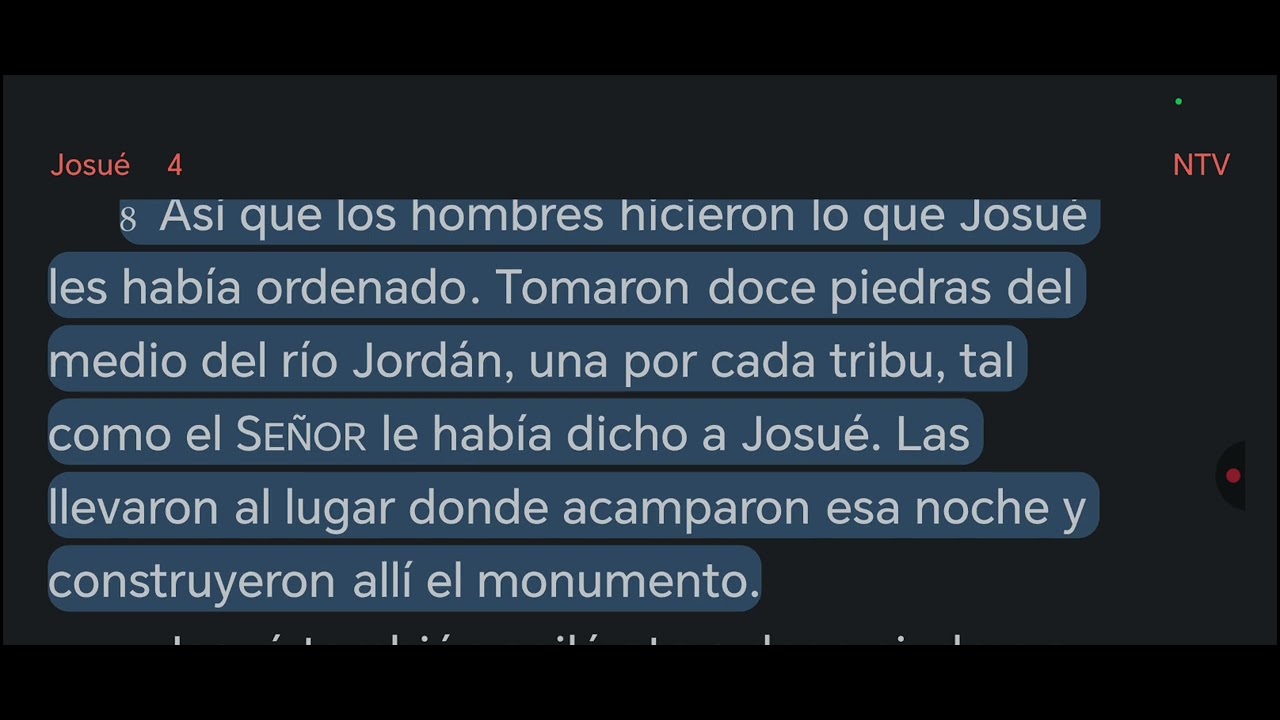 5 Marzo  Josué 3,4,5