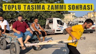 Toplu Taşıma Zammı Sonrası - Skeç Resimi