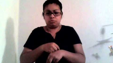 American Sign Language 201 (12761) Lesson 5: Chapter 9 Assignment