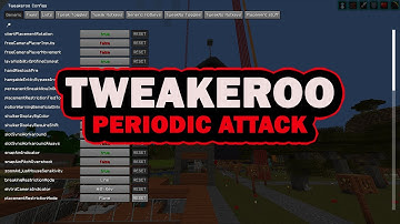 Tweakeroo Periodic Attack - Minecraft Mod Tutorial