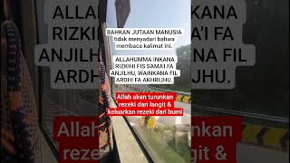 Download Lagu Baca Doa ini Allah akan turunkan rezeki dari langit \u0026 keluarkan rezeki dari bumi #doa #dzikir MP3