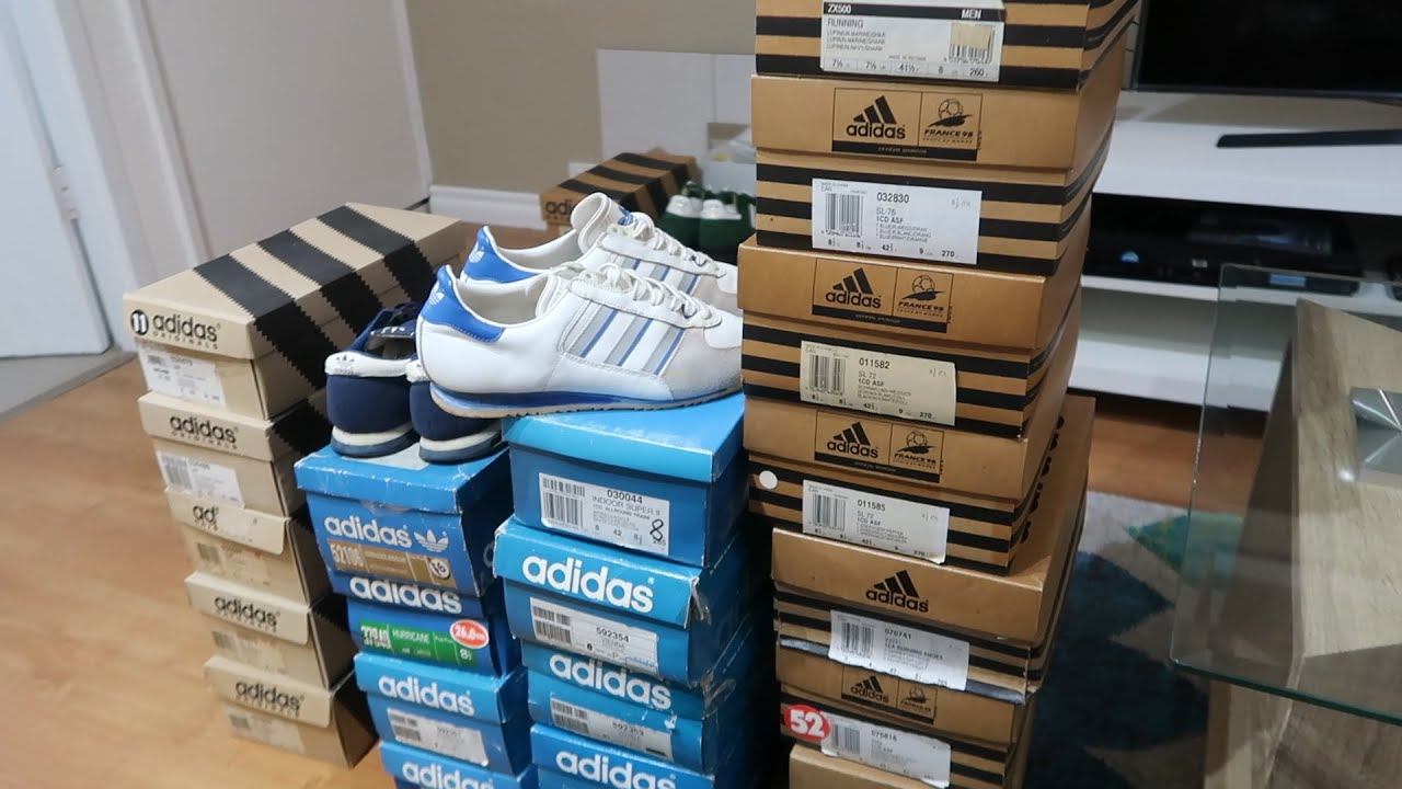 What's going into Storage PT1: Adidas Vintage / Deadstock 👟👟 - YouTube