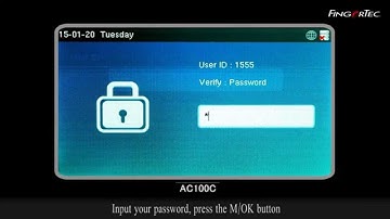 AC100C FMM100 - Password Verification