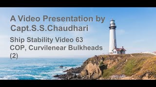 Ship Stability Video 63: COP, Curvilinear Bulkheads (2)
