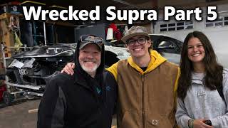 Wrecked Toyota Supra Repair Part 5