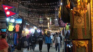 COLORFUL KATHMANDU NIGHT MARKET (4K)