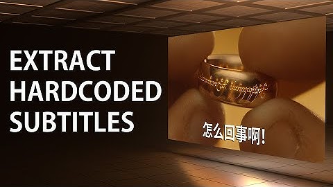 Extract hardcoded subtitles from any Chinese video using VideoCR (input-based language learning)