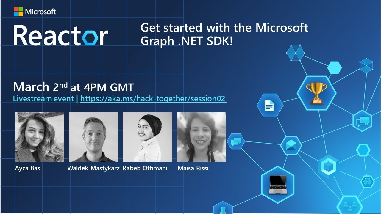 Get started with Microsoft Graph .NET SDK! - YouTube