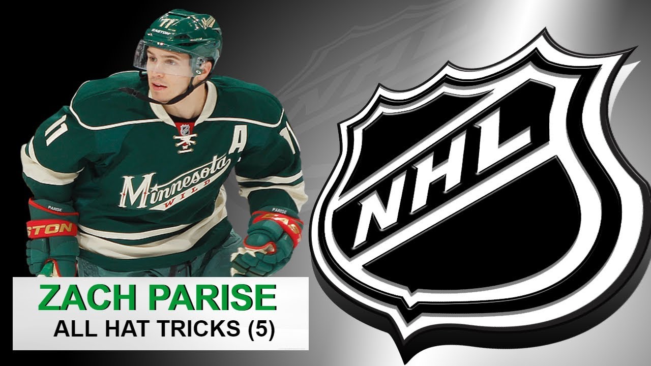 All 5 Hat Tricks by Zach Parise - YouTube