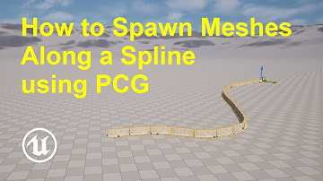 How to Spawn Meshes Along a Spline using PCG in Unreal Engine 5