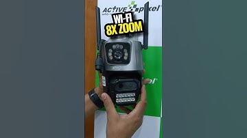 ACTIVE PIXEL || WIFI 8X ZOOM DUAL LENS WITH SMART FEATURES PTZ CAMERA #wifi #cctv #camera #ptz