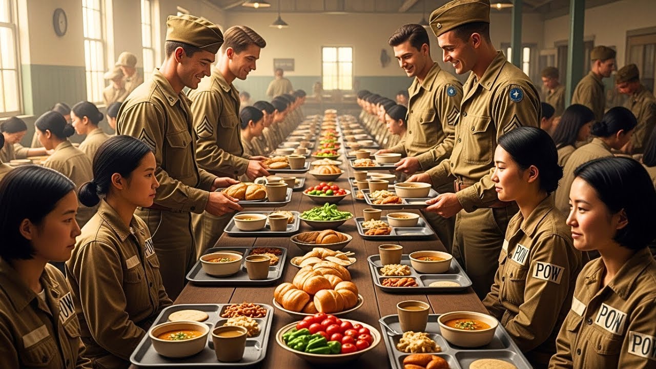 American Soldiers Fed the Starving Japanese Female POWs And They All Fell in Love With Their Enemies