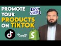 Promote your shopify products on tiktok  run tiktok ads for shopify  shopify tutorials  lesson 50