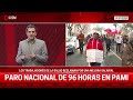 PARO NACIONAL de los médicos del PAMI por 96 horas, se suspenden los TURNOS PROGRAMADOS