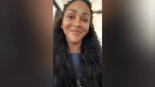 Meagan Good and Jonathan Majors, gym 🏋️‍♂️ day