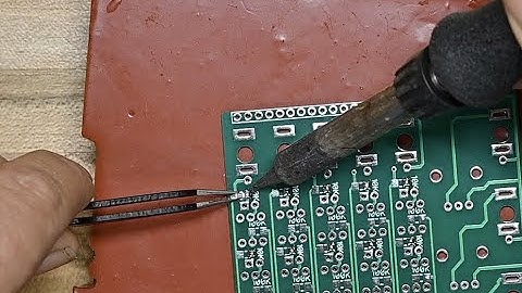 C.K. builds a Looking Glass mixer (etc) kit from Frequency Central, eurorack