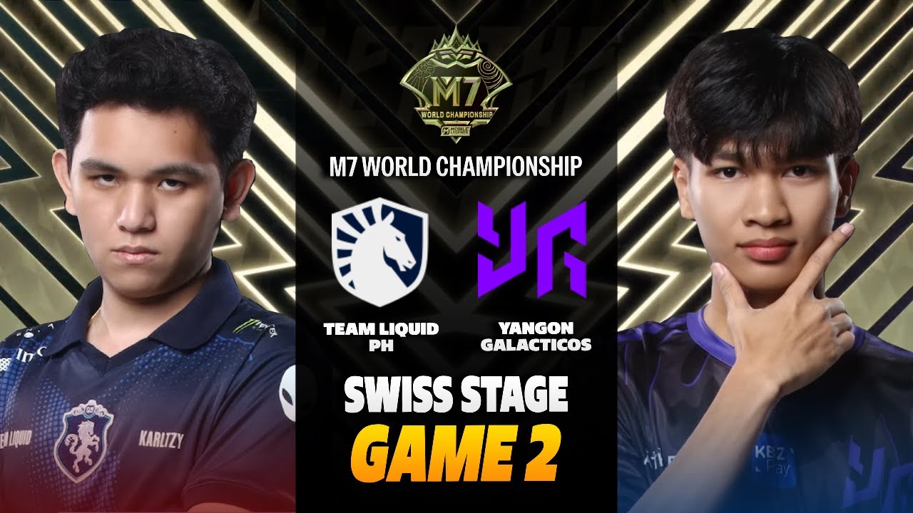 TLPH vs YG GAME 2 M7 SWISS STAGE | TEAM LIQUID PH vs YANGON GALACTICOS