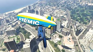 Helicopter Vs Blimp in GTA 5