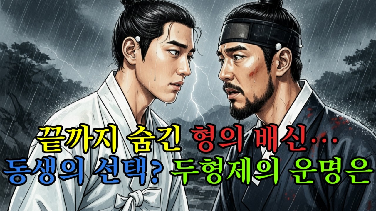 끝까지 숨긴 형의 배신… 동생의 선택? 두형제의 운명은 | 옛날이야기 민담 야담 전설 오디오북