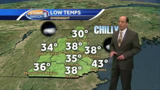 Bright, mild day after chilly night