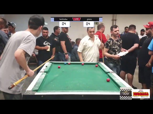 Torneio Noel Snooker: Betinho de Curitiba, Dudu de Monteiro, Chacal e  Vinícius 