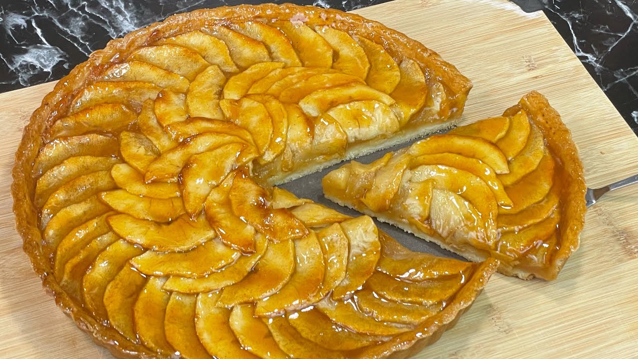 RECETTE DTAILLE DE LA TARTE AUX POMMES  100 maison  Deli Cuisine