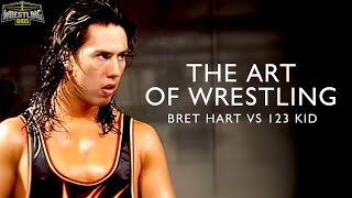 The Art of Wrestling : Bret Hart vs 123 Kid