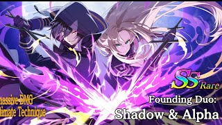 Founding Duo Shadow & Alpha The Eminence In Shadow Master Of Garden