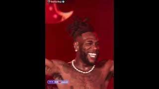 Burna Boy performs 'it's plenty' live  at his sold out appleMusicLive London stadium concert