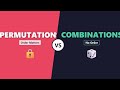 Permutations vs Combinations: When Order Matters vs Doesn't