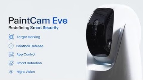 PaintCam - AI Face Recognition & Paintball Security System