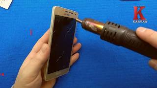 Разбор Samsung galaxy A500 2015 Замена дисплея