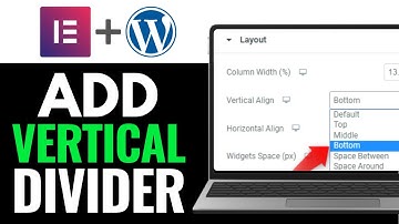 How To Add Vertical Divider In WordPress Elementor 2025 (Beginner