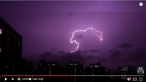 Lightning - Raspberry Pi Camera NoIR V2 video
