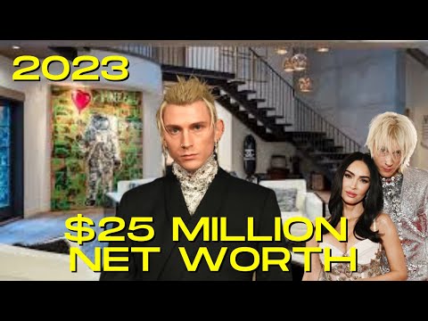 Machine Gun Kelly's Lavish Lifestyle And Net Worth In 2023 | Breakup Rumors With Megan Fox