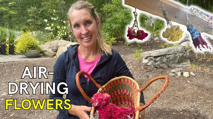 The EASIEST Method for Drying Flowers | Air-drying flowers for fall and winter crafts