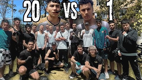 20 VS 1 EL QUE GANE SE LLEVA $400.000 | REY DE LA CALLE